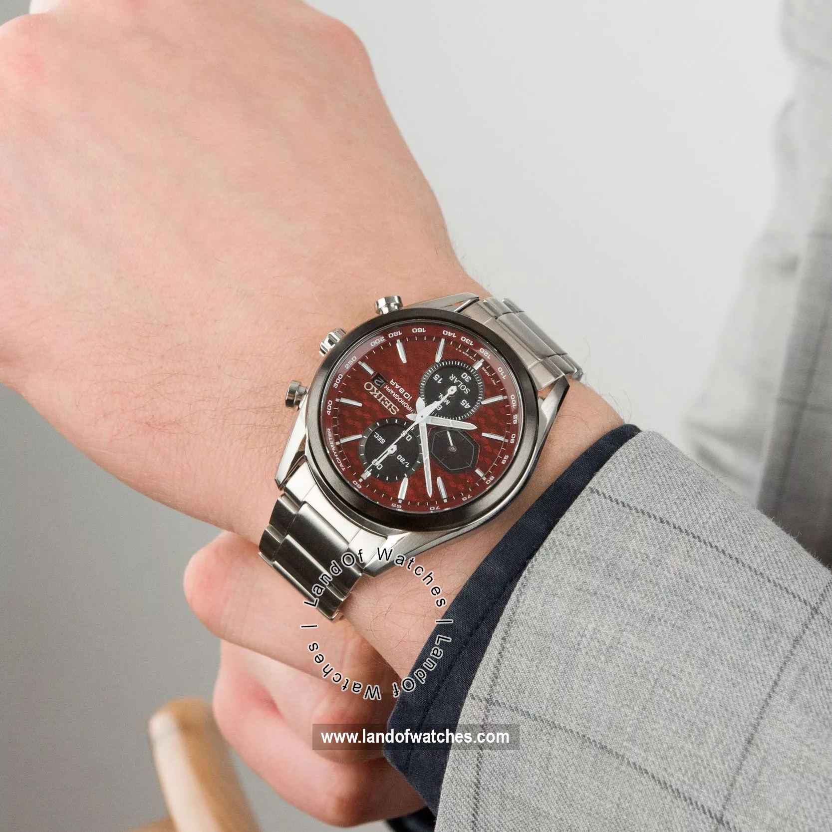 شراء ساعة معصم رجالیه سیکو(SEIKO) SSC771P1 كلاسيك | | | الأصلي