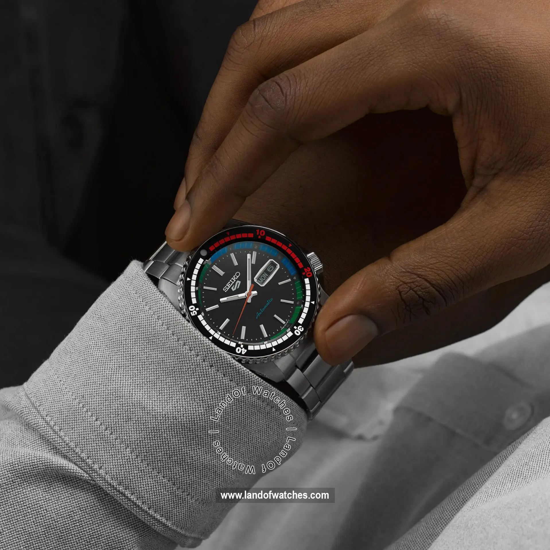 شراء ساعة معصم رجالیه سیکو(SEIKO) SRPK13K1 رياضة | | | الأصلي