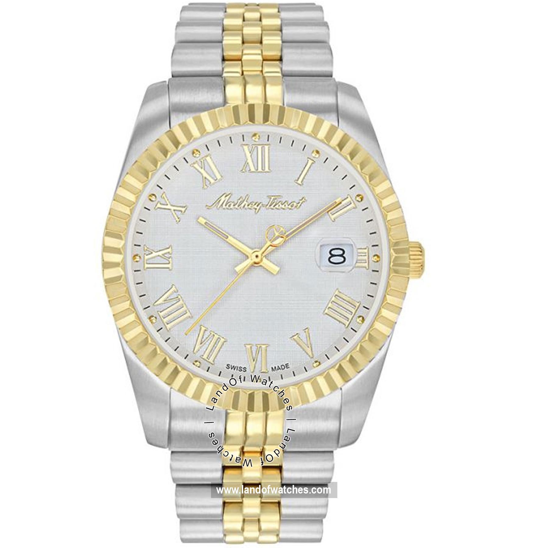 شراء ساعة معصم رجالیه متی تیسوت(MATHEY TISSOT) H810BBR كلاسيك | | | الأصلي