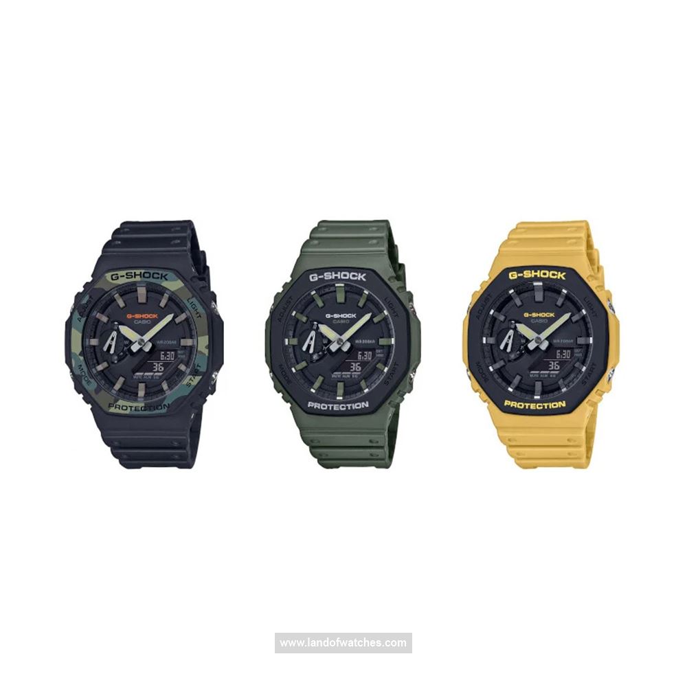 شراء ساعة معصم رجالیه کاسیو(CASIO) GA-2100SU-1ADR رياضة | | | الأصلي