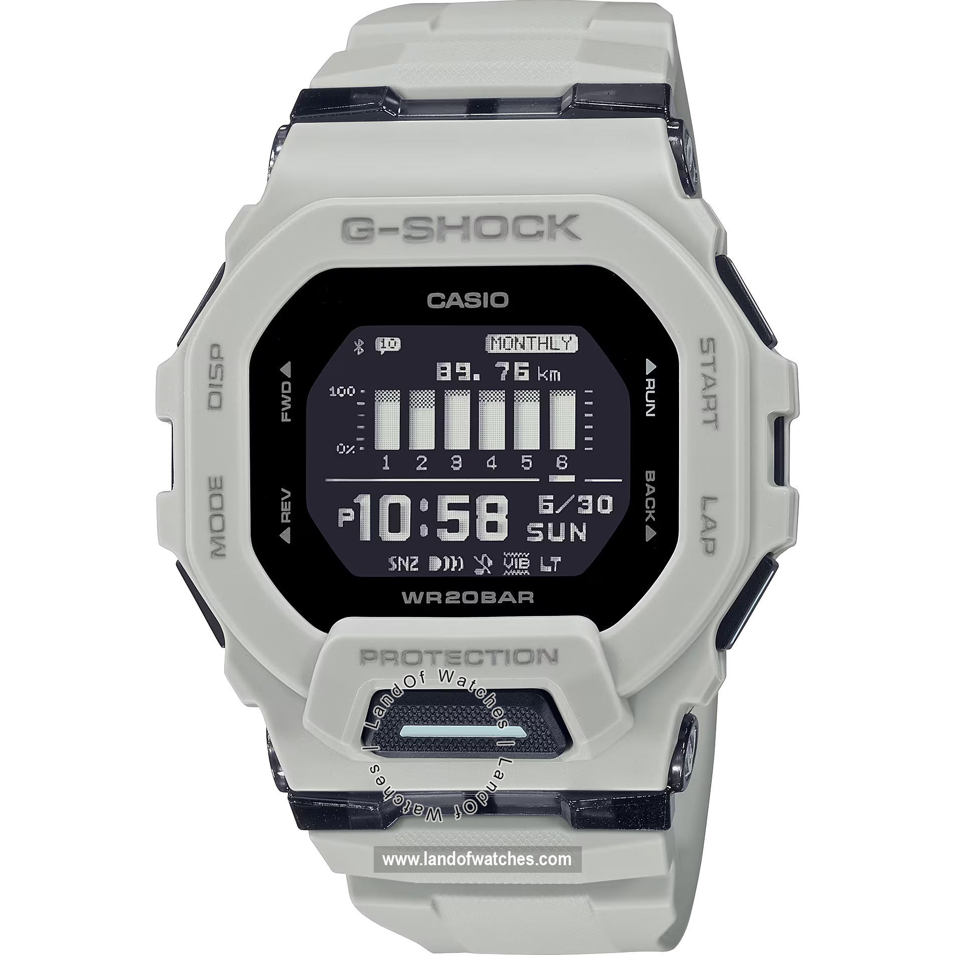 شراء ساعة معصم رجالیه کاسیو(CASIO) GBD-200UU-9DR رياضة | | | الأصلي