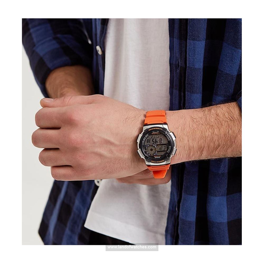 شراء ساعة معصم رجالیه کاسیو(CASIO) AE-1000W-4BVDF رياضة | | | الأصلي