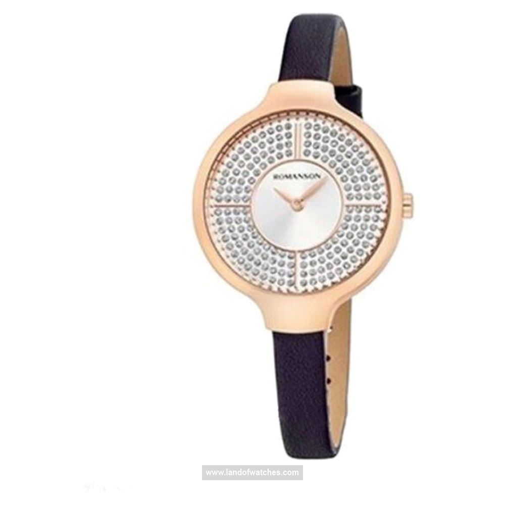 شراء ساعة معصم نسائیه رومانسون(ROMANSON) RL0B13LLPRAS6R كلاسيك موضه | | | الأصلي