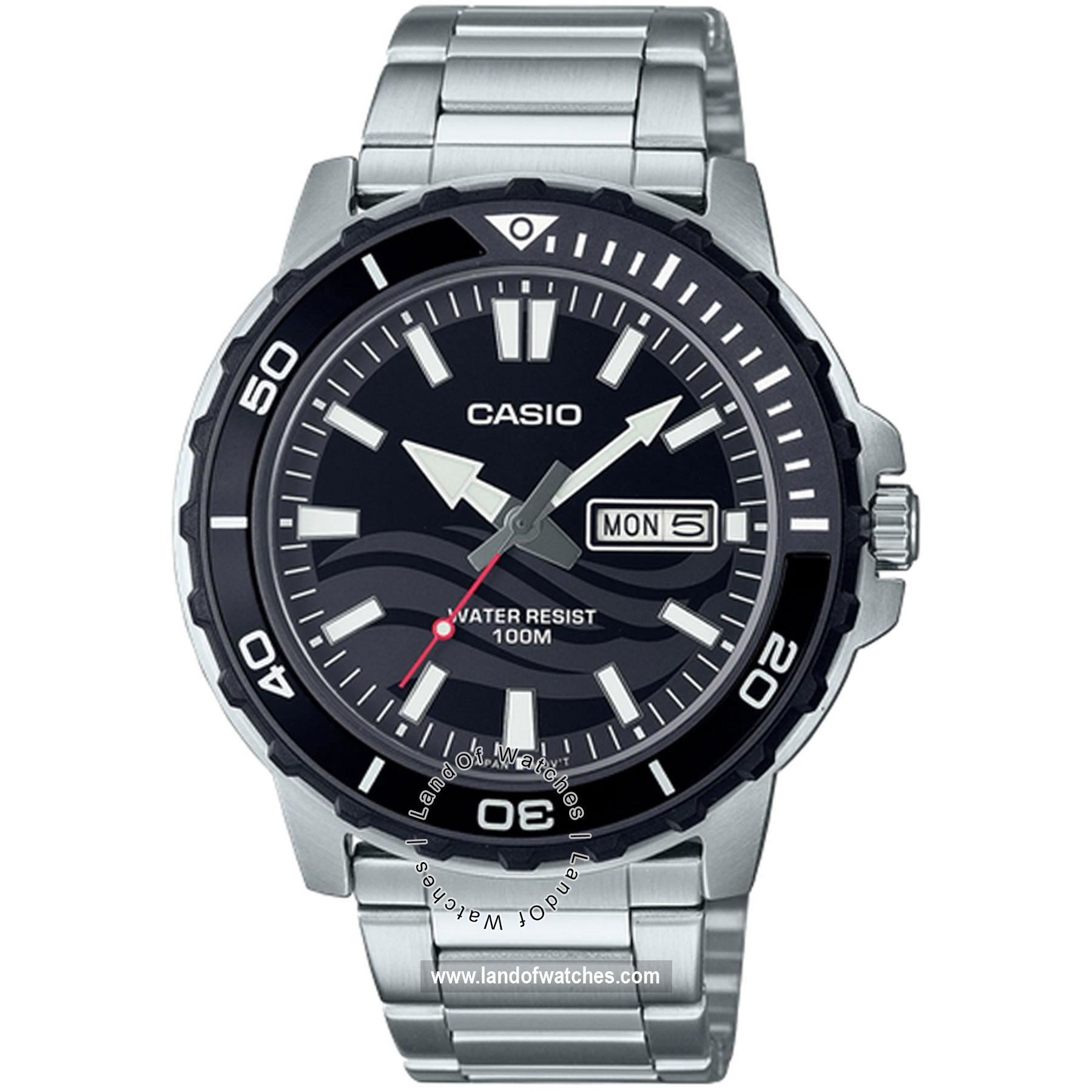 شراء ساعة معصم رجالیه کاسیو(CASIO) MTD-125D-1A1VDF | | | الأصلي