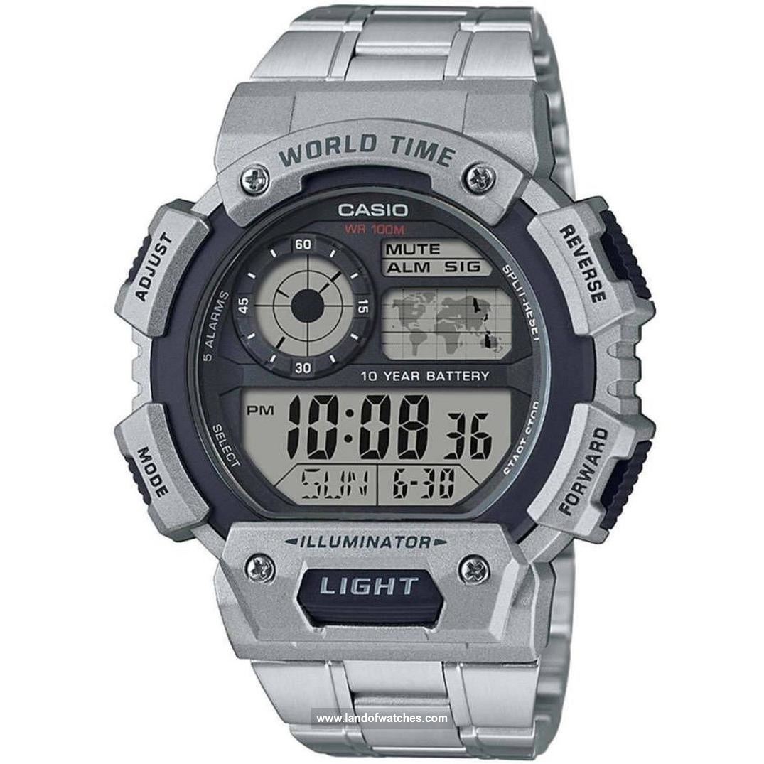 Buy Men's CASIO AE-1400WHD-1AVDF Sport Watches | Original