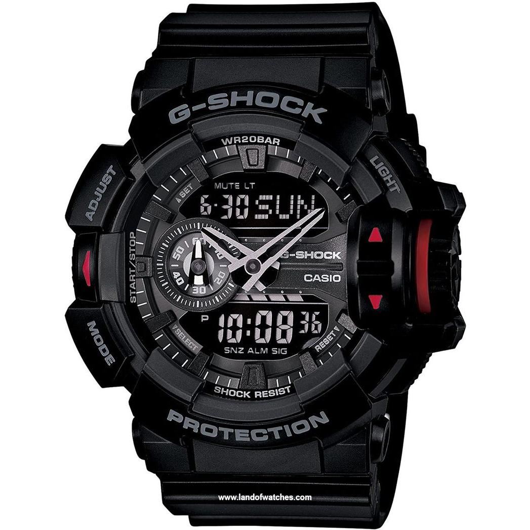 Buy Men's CASIO GA-400-1BDR Sport Watches | Original