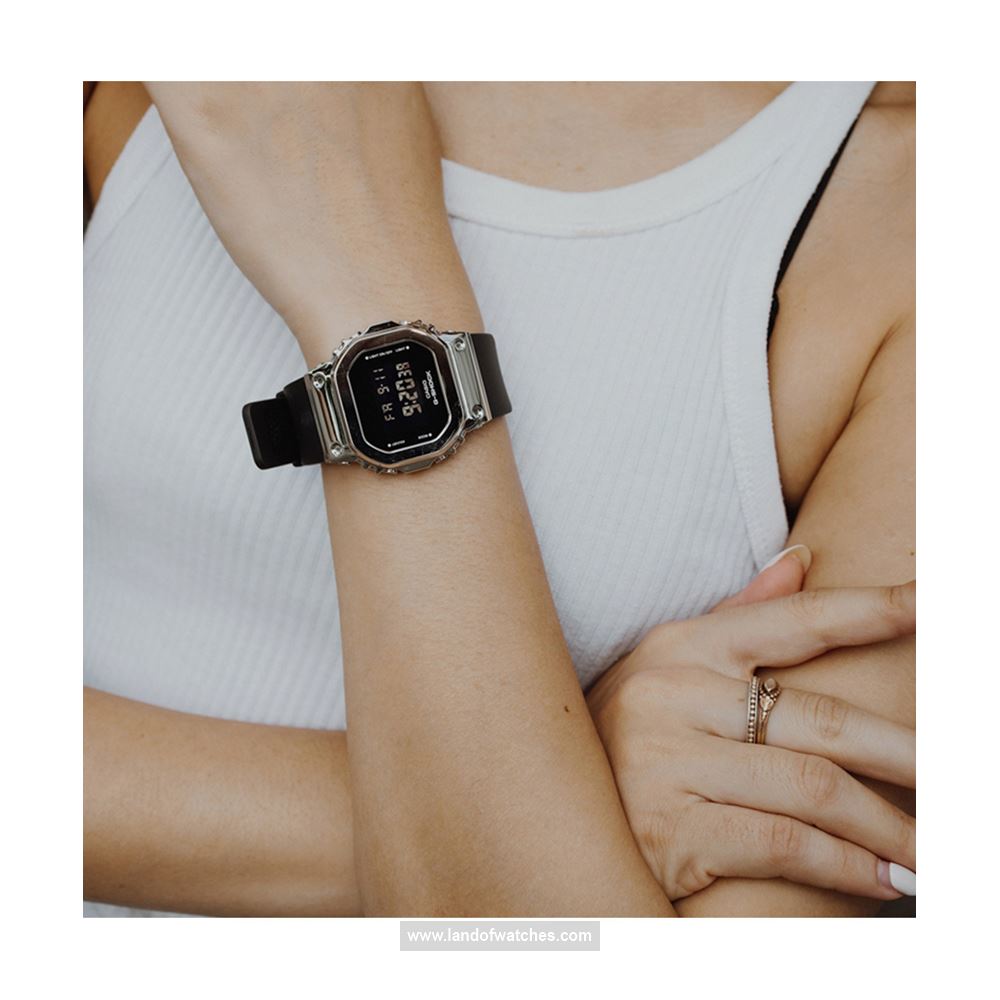 شراء ساعة معصم نسائیه کاسیو(CASIO) GM-S5600-1DR رياضة | | | الأصلي