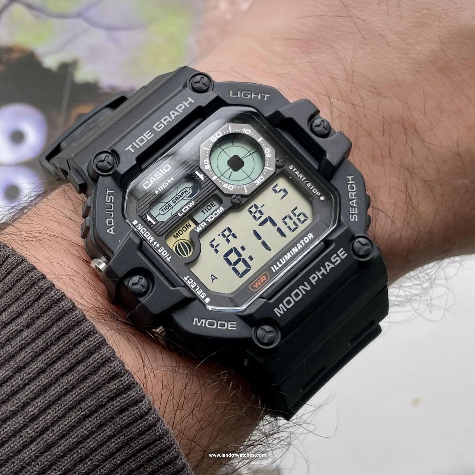 Buy Men's CASIO WS-1700H-1AVDF Sport Watches | Original