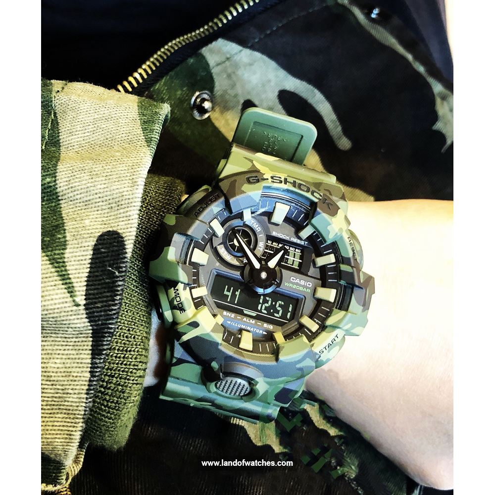 Buy Men's CASIO GA-700CM-3ADR Sport Watches | Original