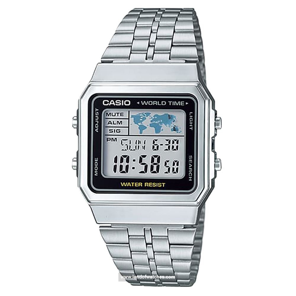 Buy CASIO A500WA-1DF Watches | Original