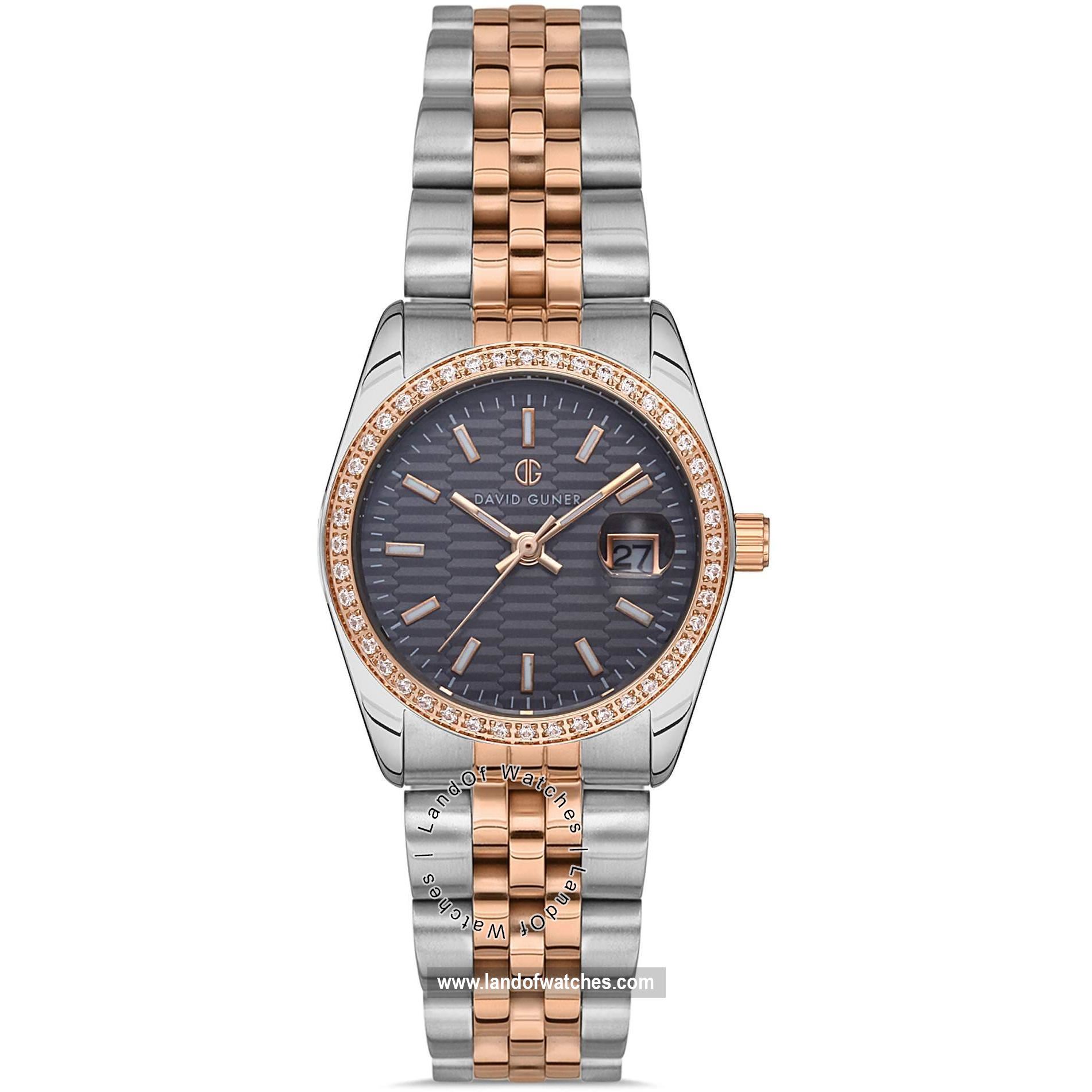 شراء ساعة معصم نسائیه دیوید غانر(David Guner) DG-8383LA-E9 موضه | | | الأصلي