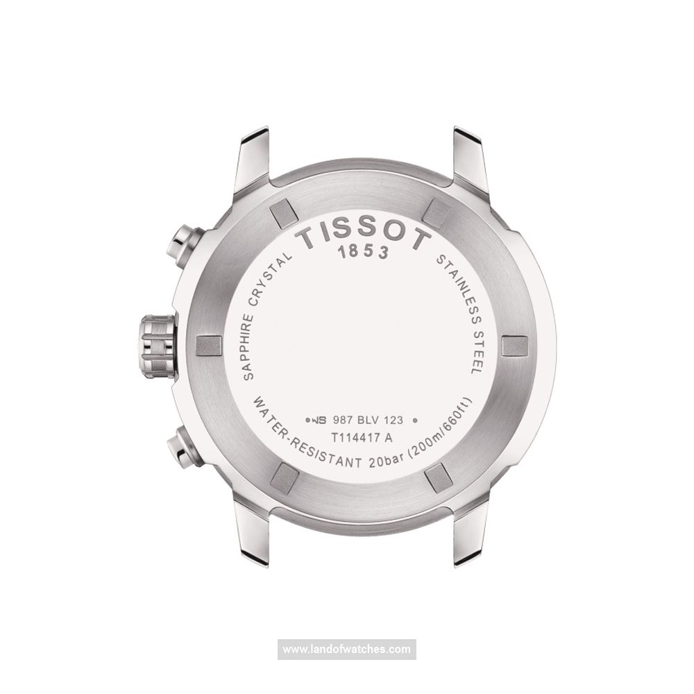 Buy Men's TISSOT T114.417.11.037.00 Sport Watches | Original