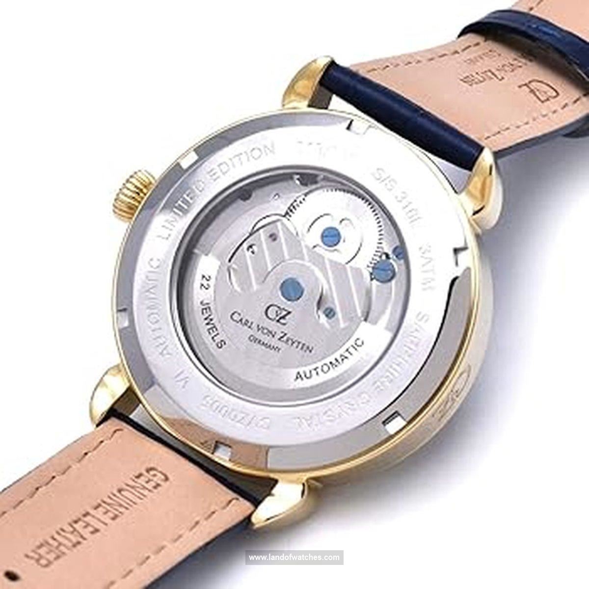 شراء ساعة معصم رجالیه کارل ون زیتن(CARL VON ZEYTEN) CVZ0005GBLS كلاسيك | | | الأصلي