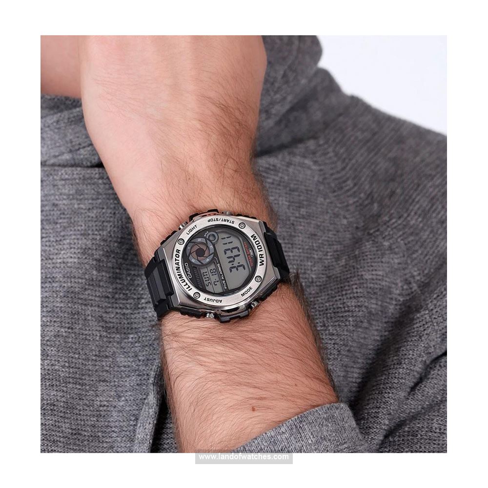 شراء ساعة معصم رجالیه کاسیو(CASIO) MWD-100H-9AVDF رياضة | | | الأصلي