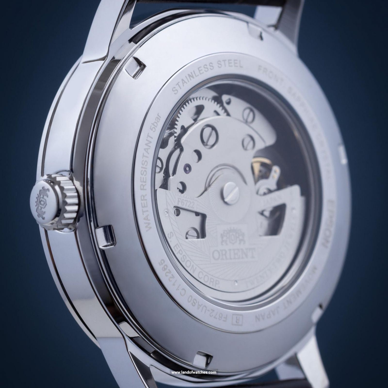 شراء ساعة معصم رجالیه اورینت(ORIENT) RA-AC0F12S10B كلاسيك | | | الأصلي