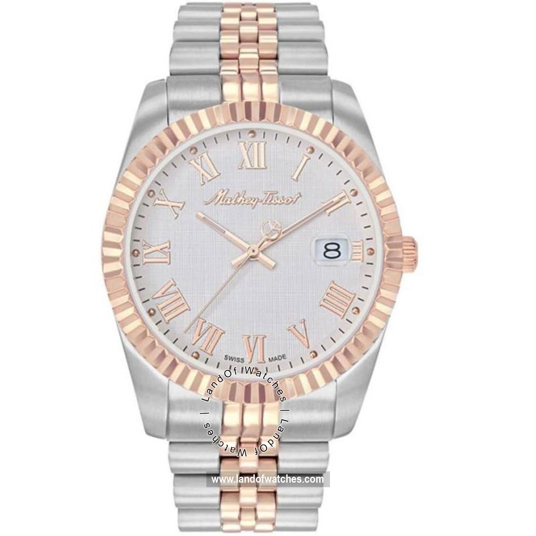 شراء ساعة معصم رجالیه متی تیسوت(MATHEY TISSOT) H810BRA كلاسيك | | | الأصلي