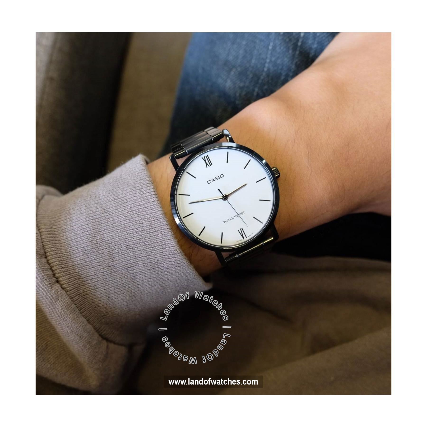 شراء ساعة معصم رجالیه کاسیو(CASIO) MTP-VT01B-7BUDF | | | الأصلي