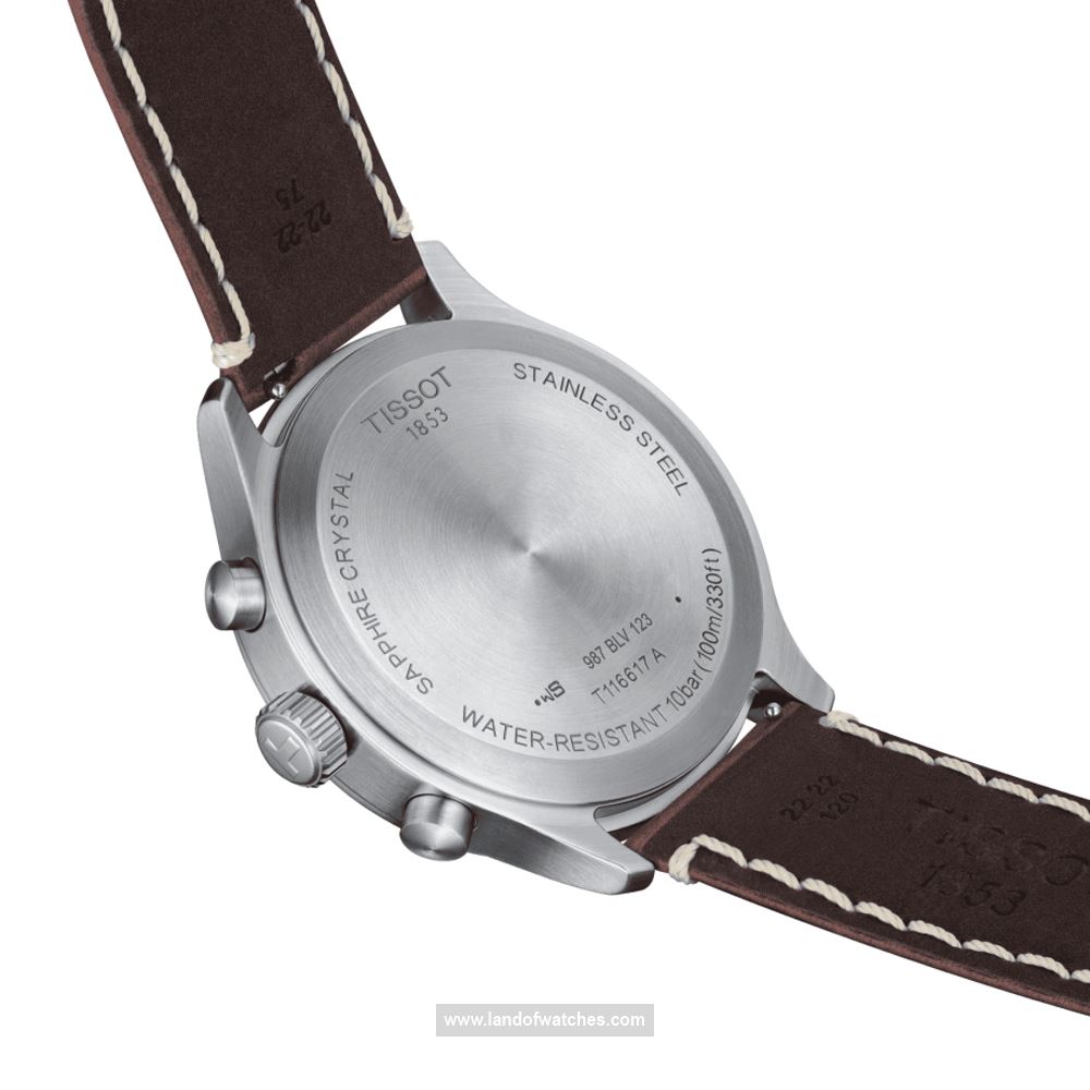 شراء ساعة معصم رجالیه تیسوت(TISSOT) T116.617.16.042.00 رياضة | | | الأصلي