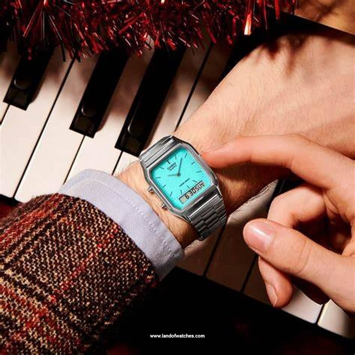 شراء ساعة معصم رجالیه نسائیه کاسیو(CASIO) AQ-230A-2A2MQYDF كلاسيك | | | الأصلي