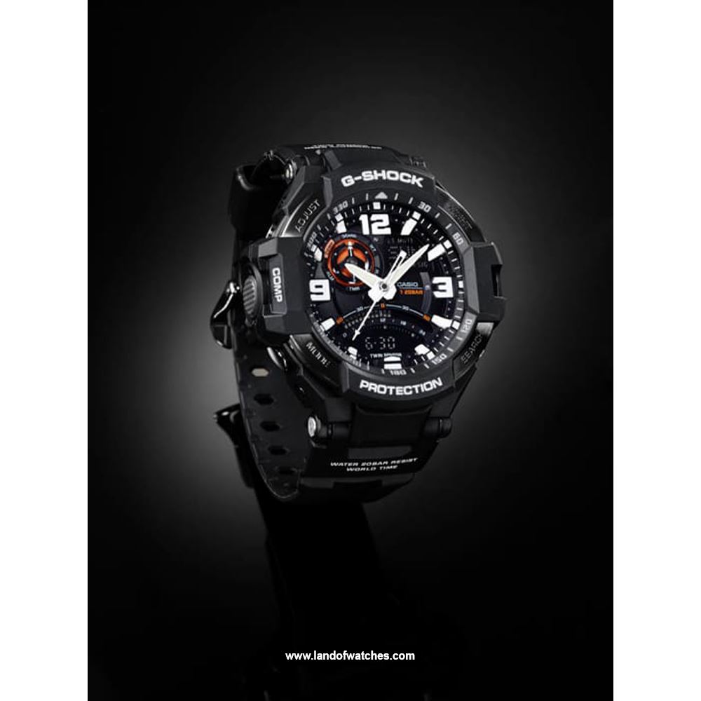 شراء ساعة معصم رجالیه کاسیو(CASIO) GA-1000-1A رياضة | | | الأصلي