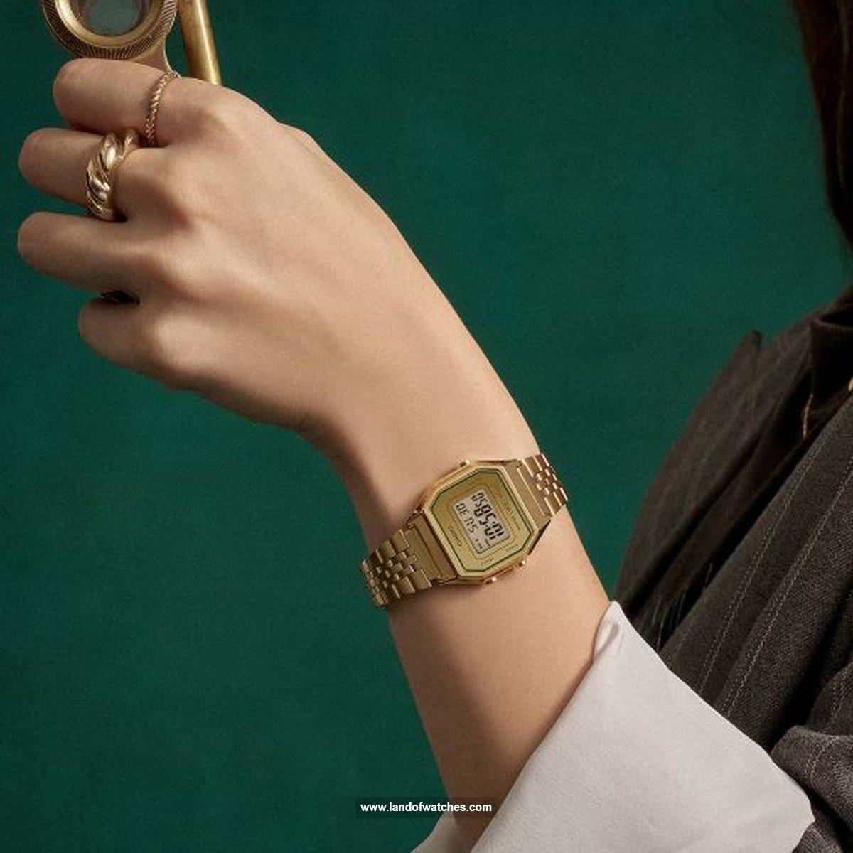 شراء ساعة معصم نسائیه کاسیو(CASIO) LA680WEGV-9ADF كلاسيك | | | الأصلي