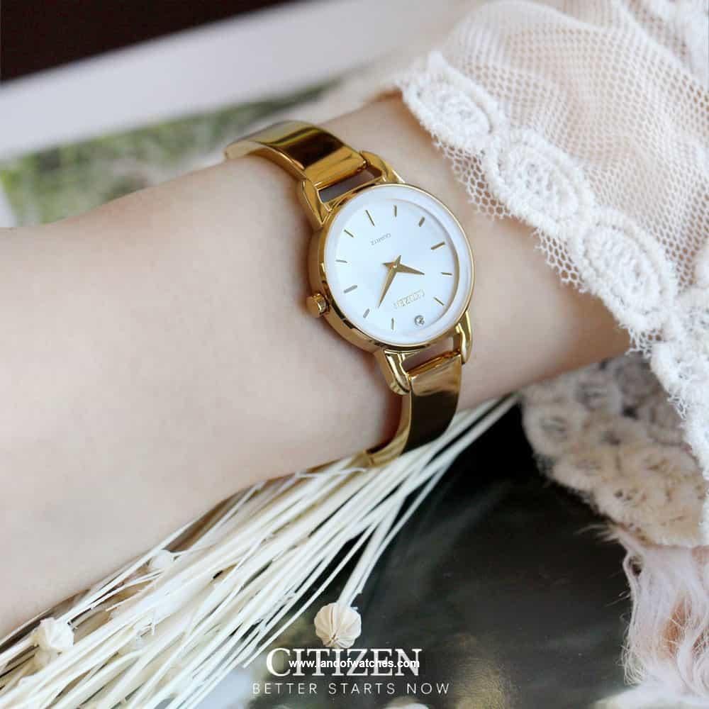 شراء ساعة معصم نسائیه سیتیزن(CITIZEN) EZ6372-51A كلاسيك | | | الأصلي