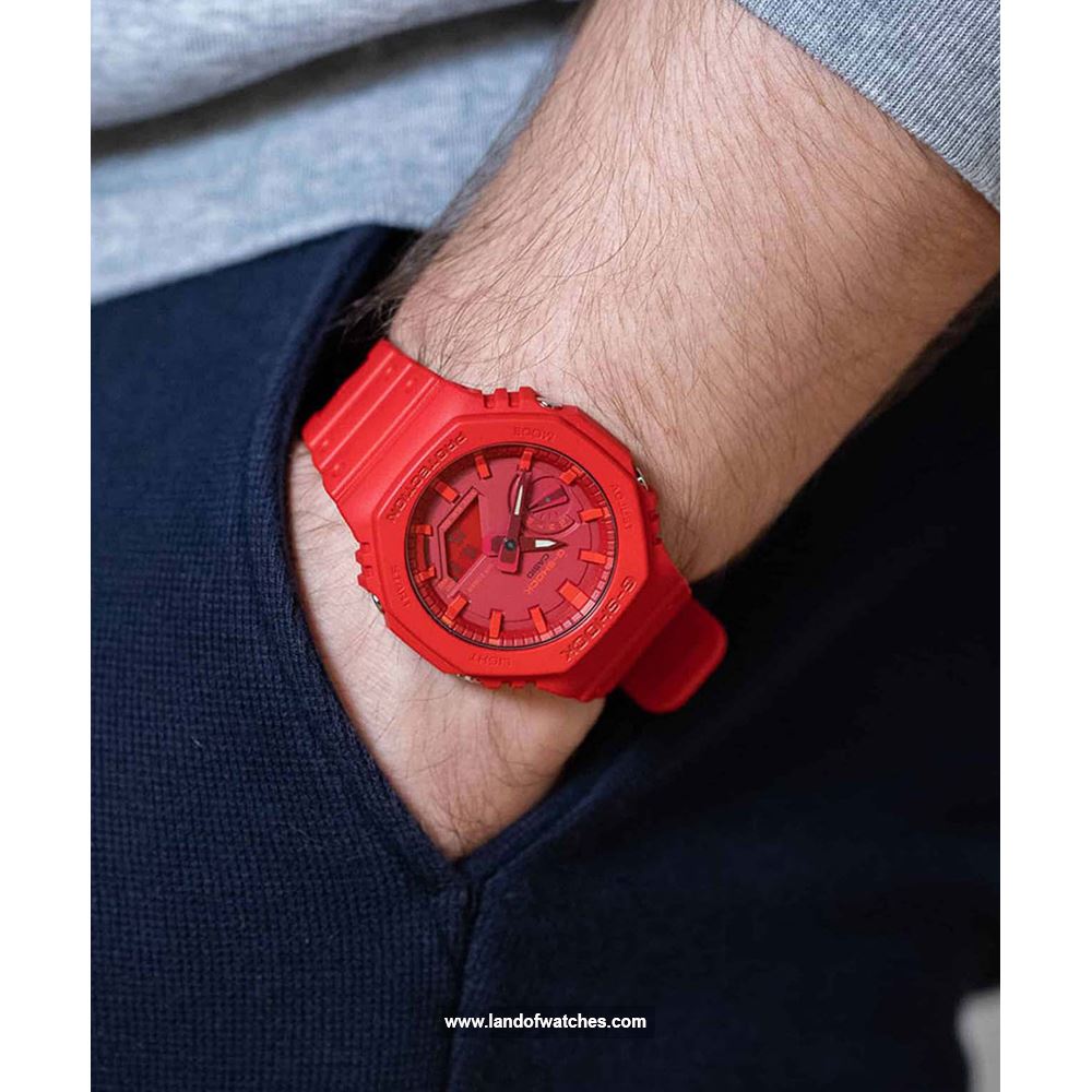 شراء ساعة معصم رجالیه کاسیو(CASIO) GA-2100-4ADR رياضة | | | الأصلي