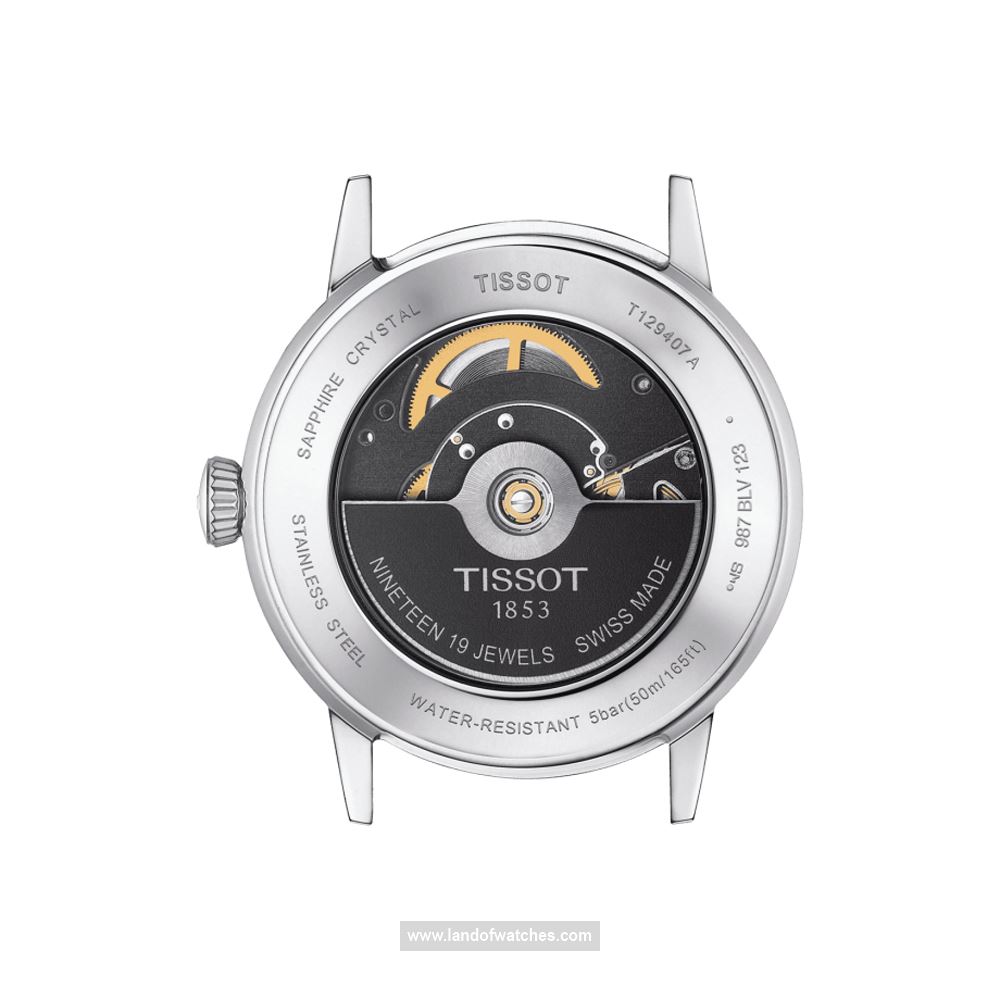 شراء ساعة معصم رجالیه تیسوت(TISSOT) T129.407.16.051.00 كلاسيك | | | الأصلي