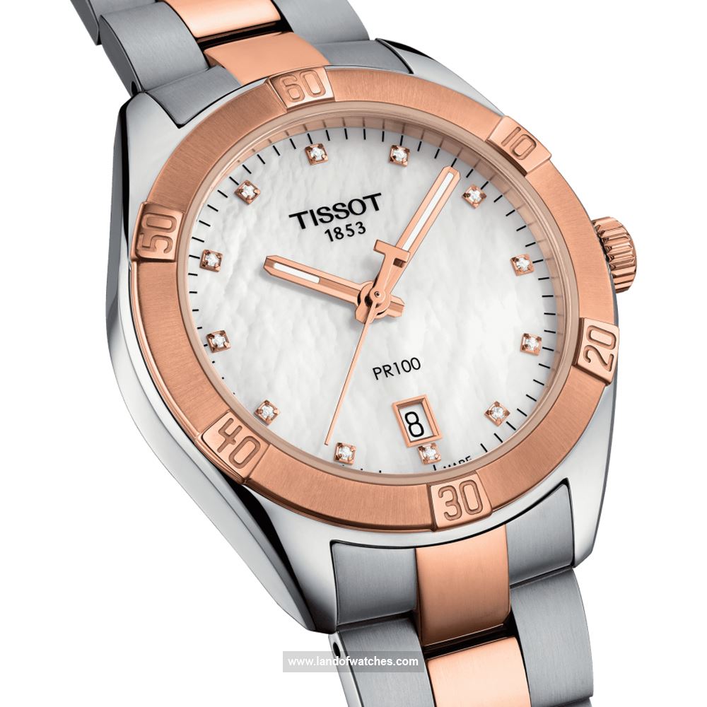 شراء ساعة معصم نسائیه تیسوت(TISSOT) T101.910.22.116.00 كلاسيك | | | الأصلي