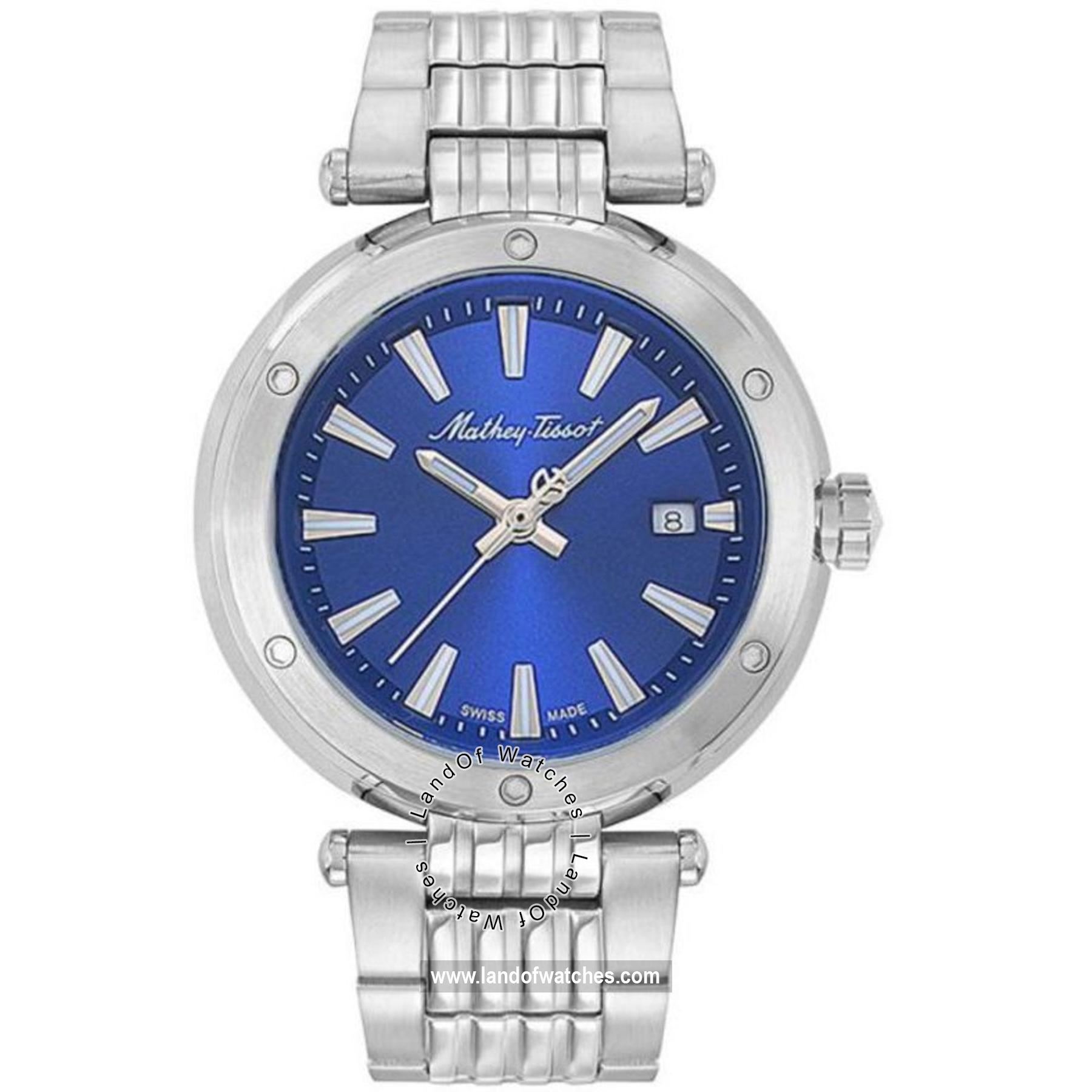 شراء ساعة معصم رجالیه متی تیسوت(MATHEY TISSOT) H912ABU كلاسيك | | | الأصلي