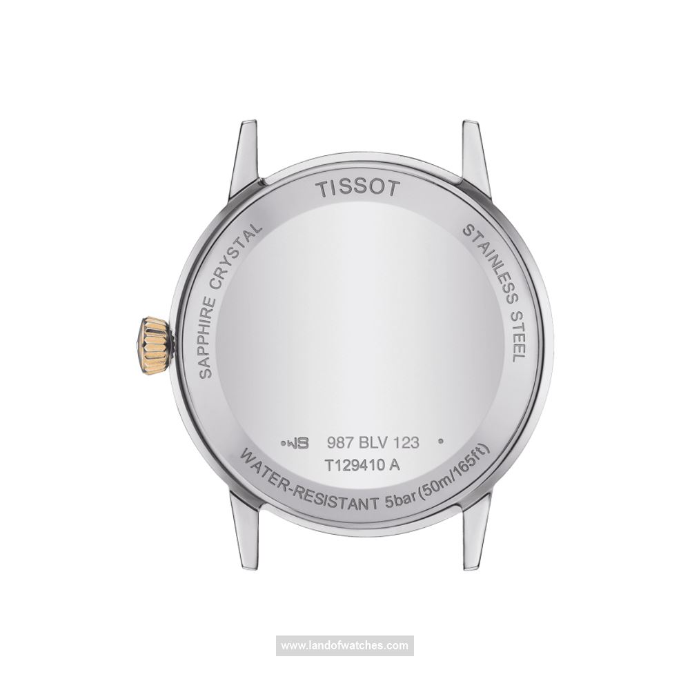 شراء ساعة معصم رجالیه تیسوت(TISSOT) T129.410.26.263.00 كلاسيك | | | الأصلي