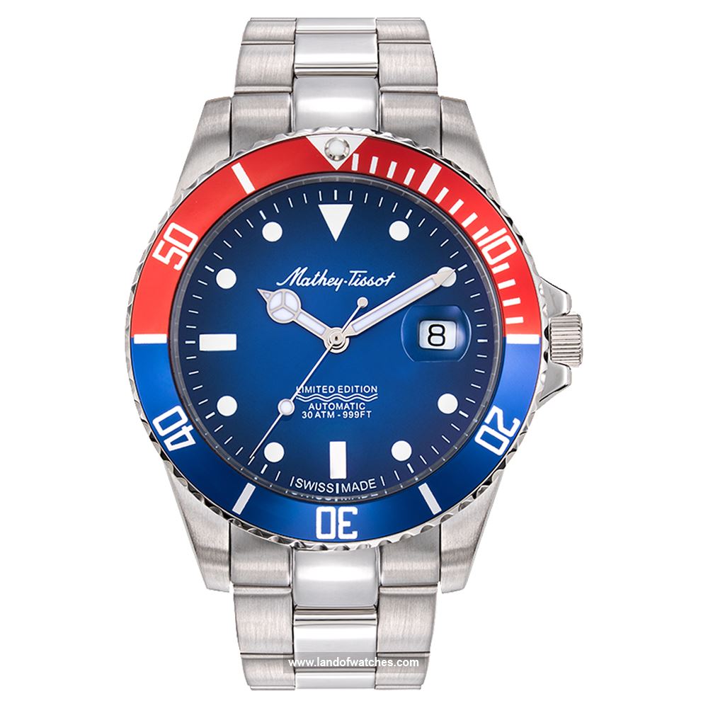 شراء ساعة معصم رجالیه متی تیسوت(MATHEY TISSOT) H907ATNB كلاسيك | | | الأصلي