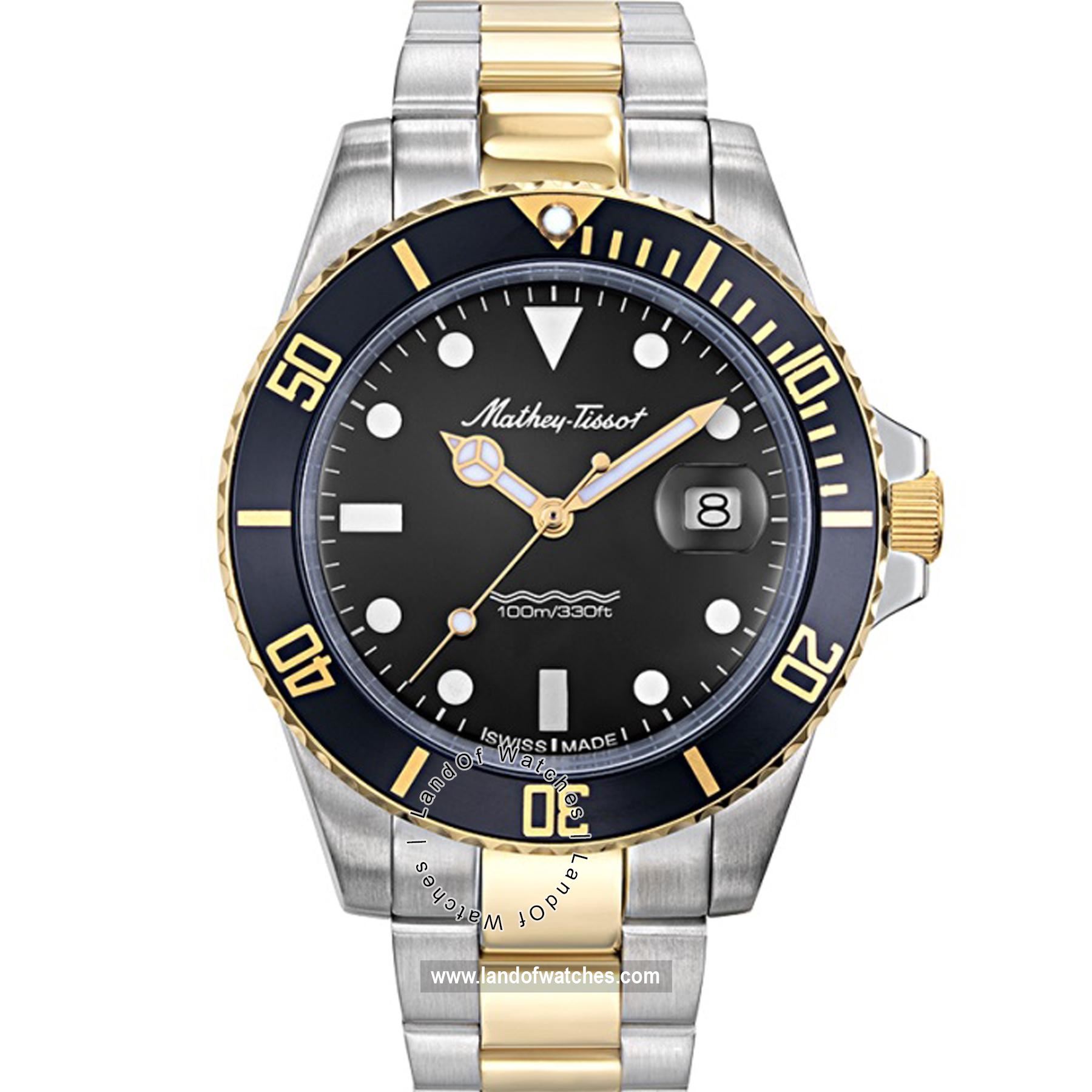 شراء ساعة معصم رجالیه متی تیسوت(MATHEY TISSOT) H901BN | | | الأصلي