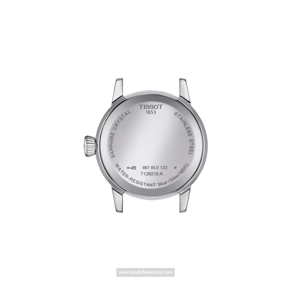 شراء ساعة معصم نسائیه تیسوت(TISSOT) T129.210.11.053.00 كلاسيك | | | الأصلي