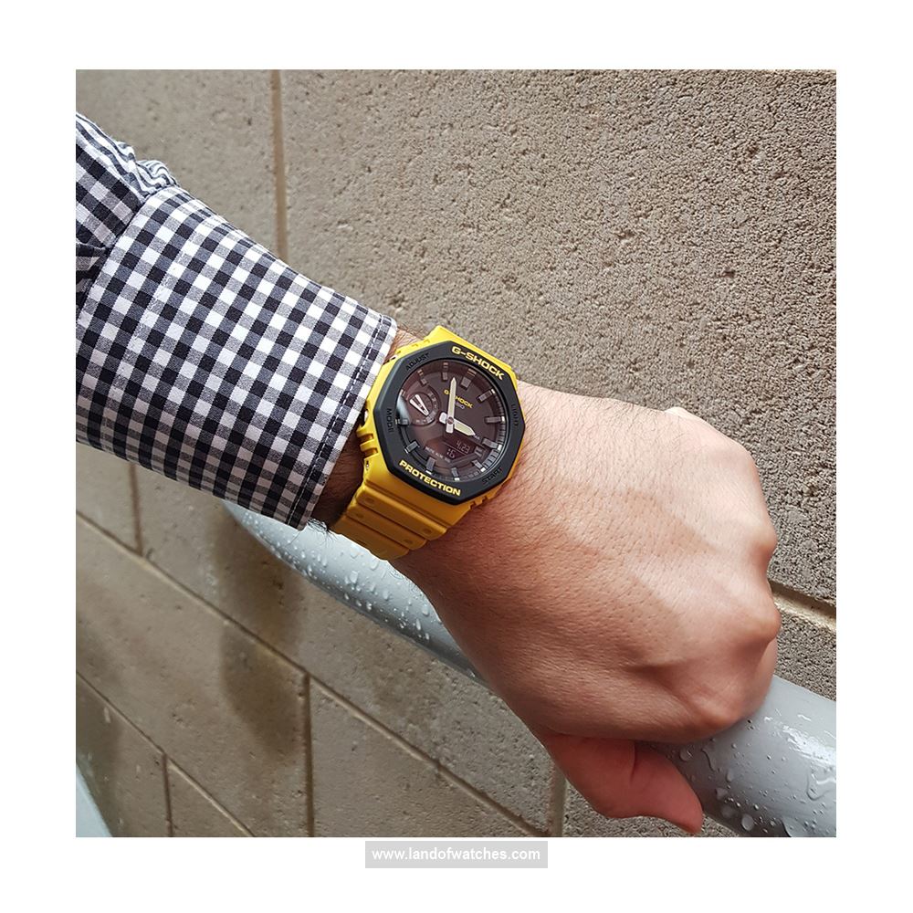 شراء ساعة معصم رجالیه کاسیو(CASIO) GA-2110SU-9ADR رياضة | | | الأصلي