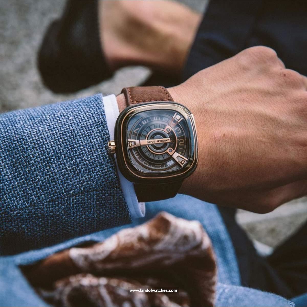 شراء ساعة معصم رجالیه سون فرایدی(SEVEN FRIDAY) SF-M2/02 كلاسيك | | | الأصلي