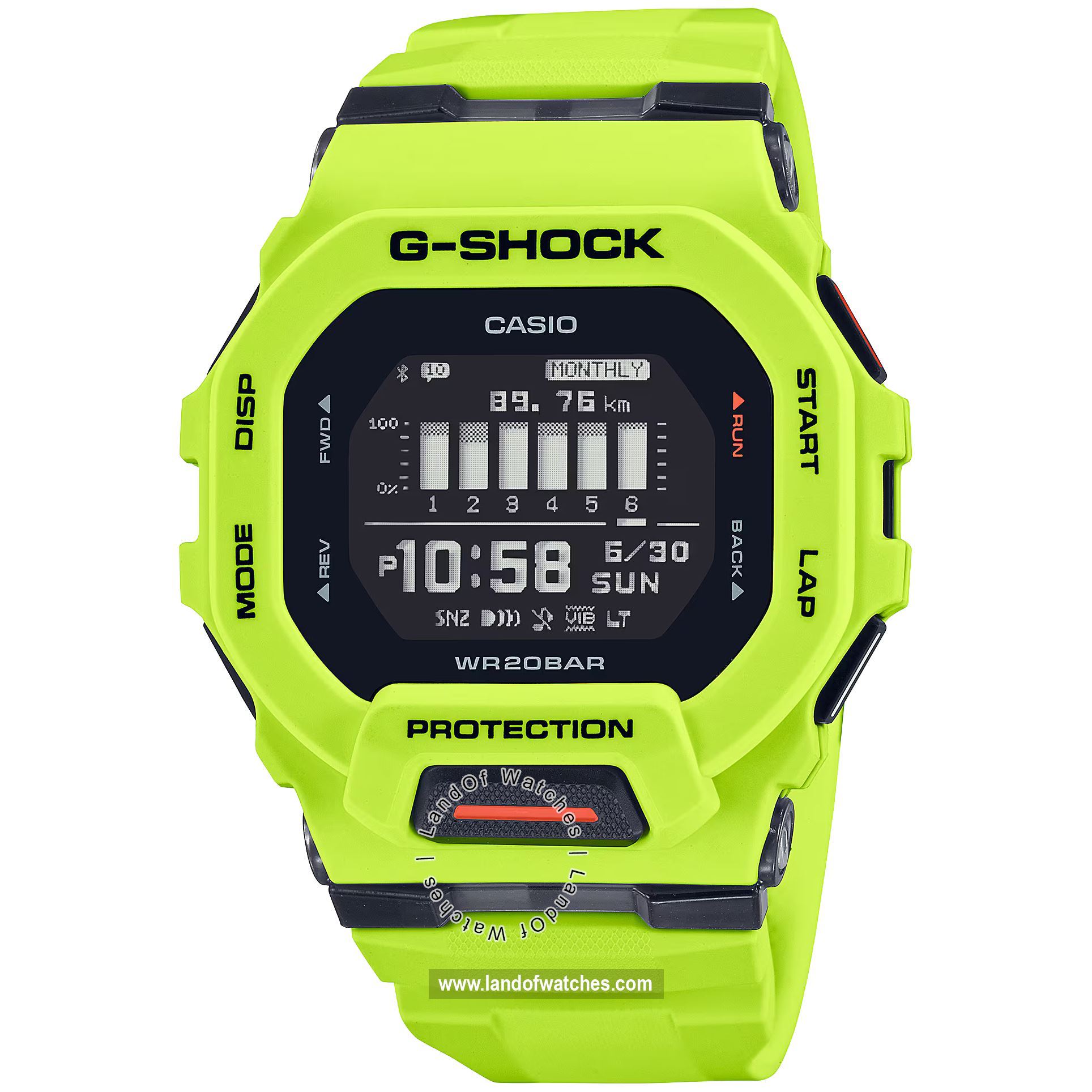 شراء ساعة معصم رجالیه کاسیو(CASIO) GBD-200-9DR رياضة | | | الأصلي