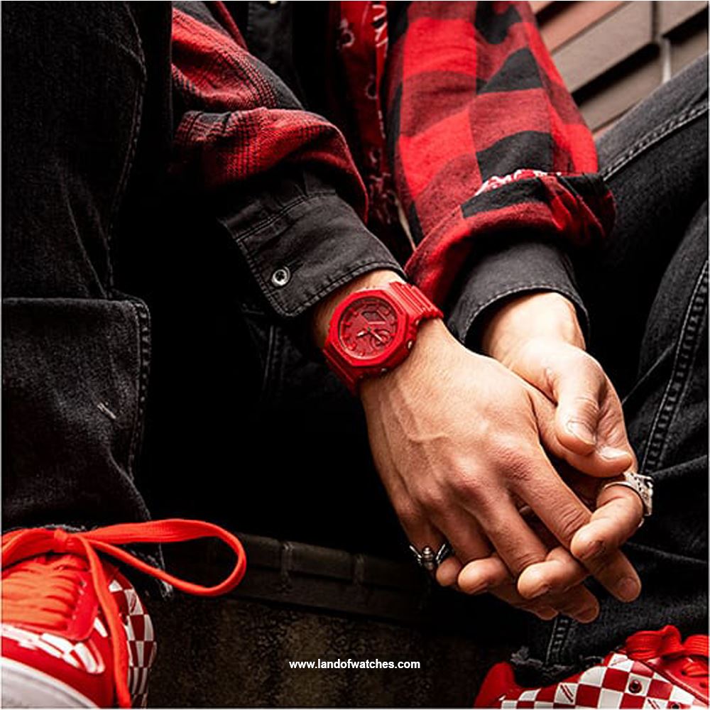 شراء ساعة معصم رجالیه کاسیو(CASIO) GA-2100-4A رياضة | | | الأصلي