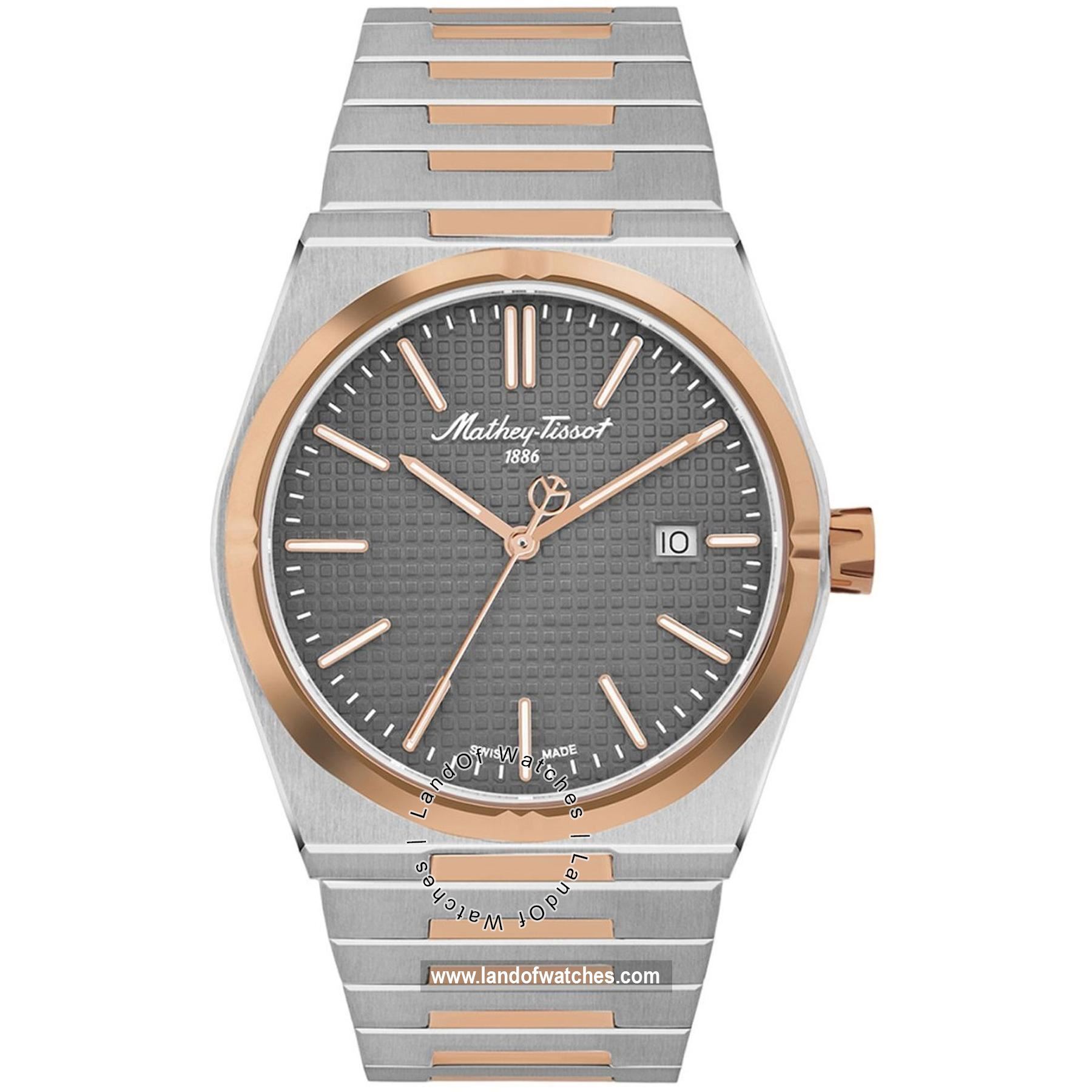 شراء ساعة معصم رجالیه متی تیسوت(MATHEY TISSOT) H117RS كلاسيك | | | الأصلي