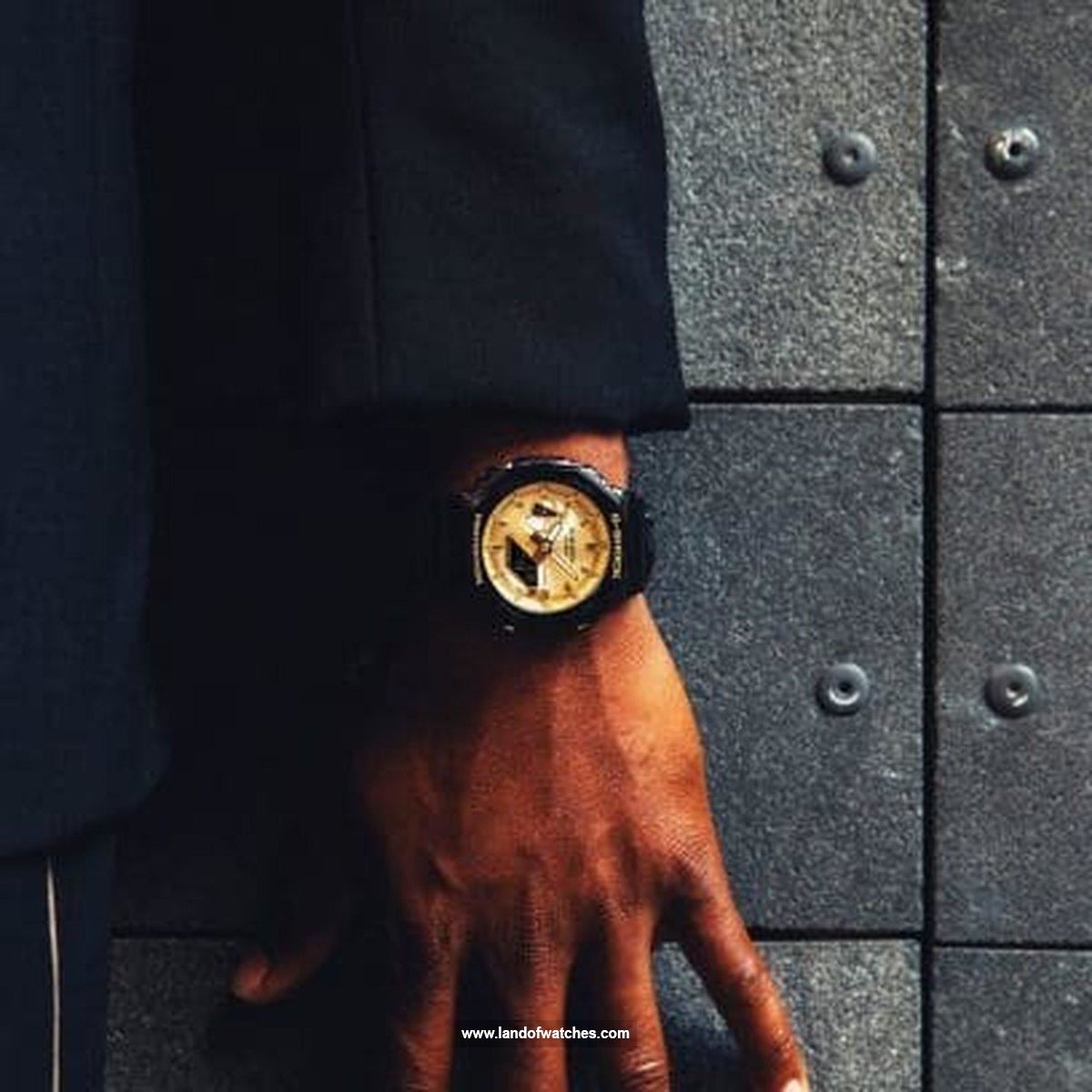 Buy Men's CASIO GA-2100GB-1ADR Sport Watches | Original