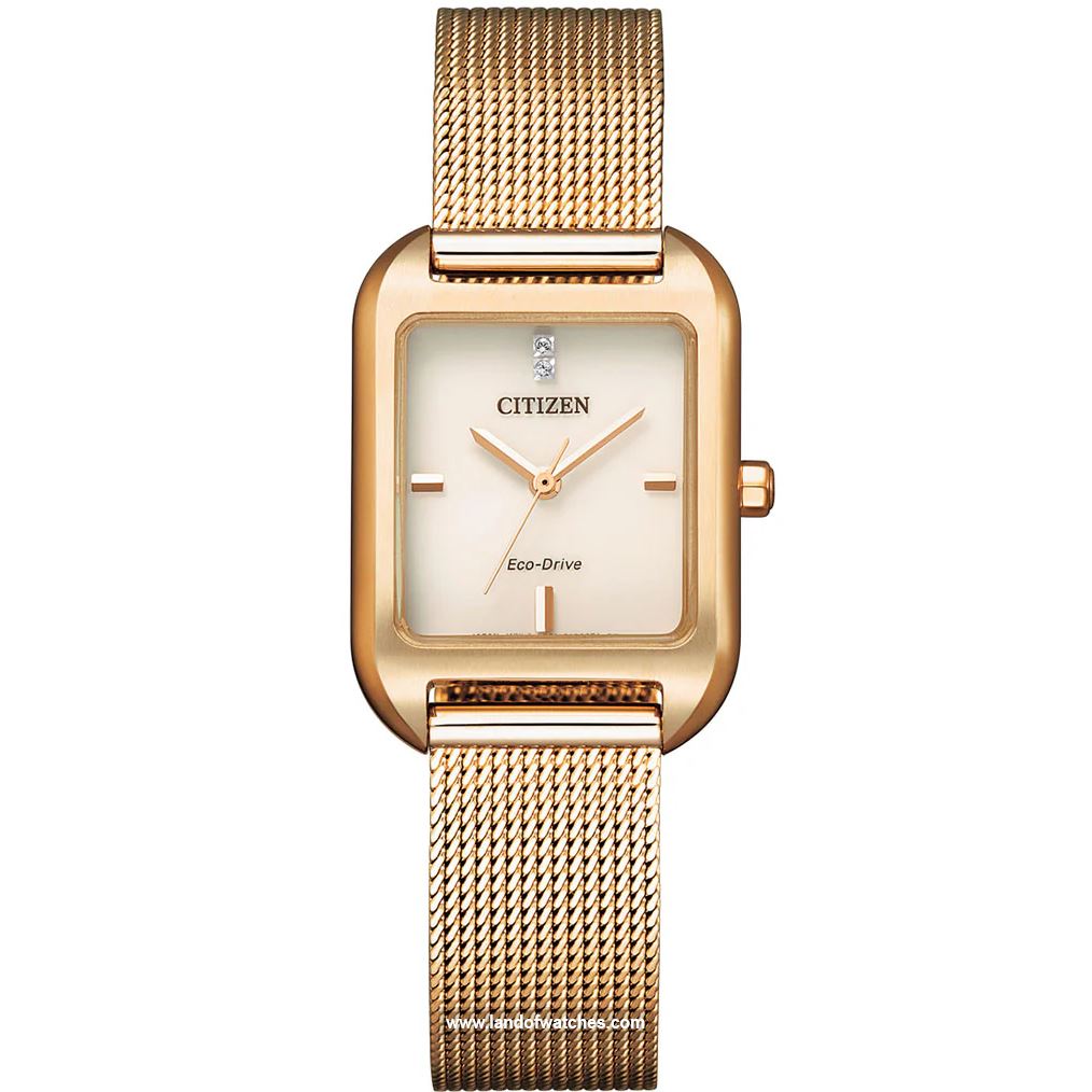 شراء ساعة معصم نسائیه سیتیزن(CITIZEN) EM0493-85P كلاسيك | | | الأصلي