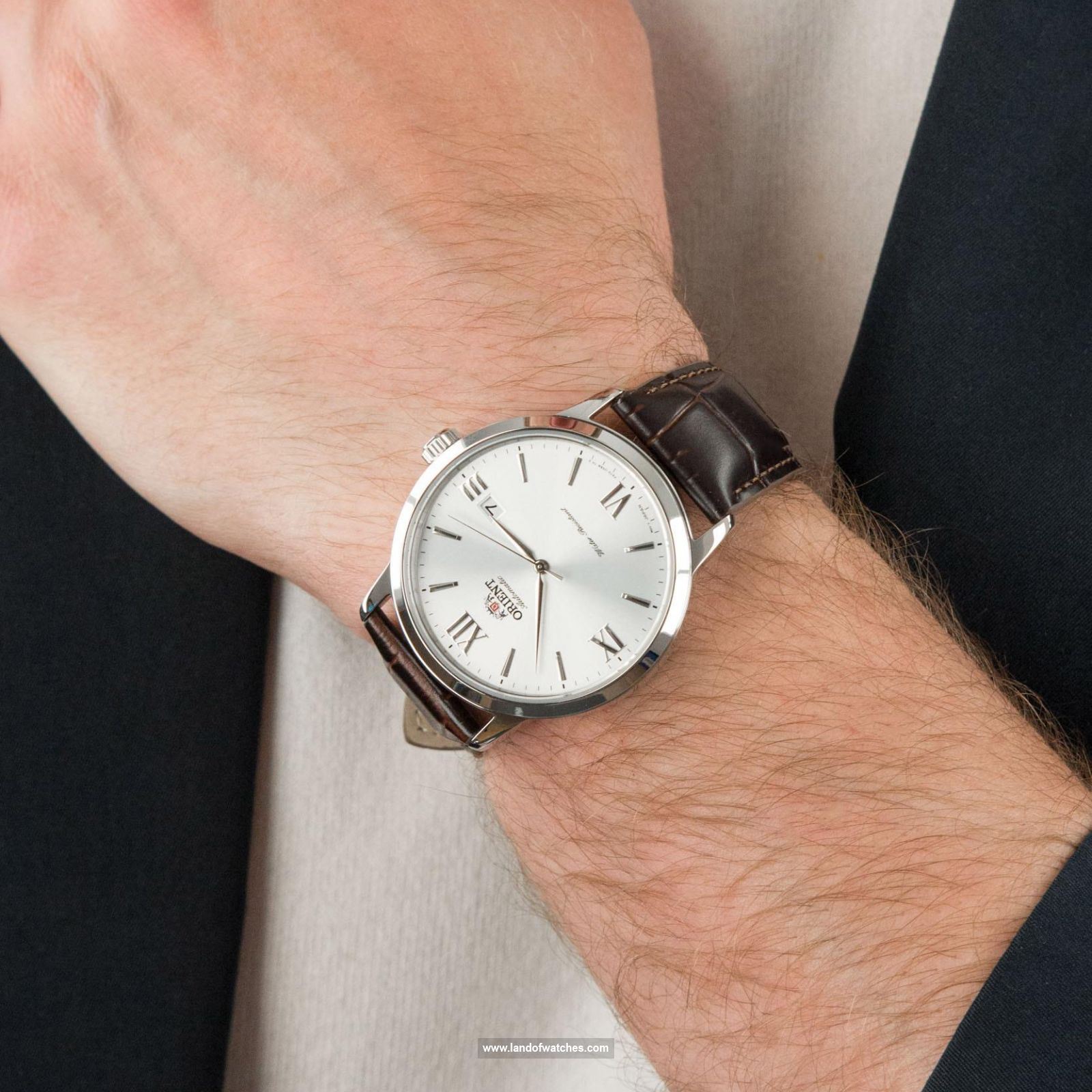 شراء ساعة معصم رجالیه اورینت(ORIENT) RA-AC0F12S10B كلاسيك | | | الأصلي