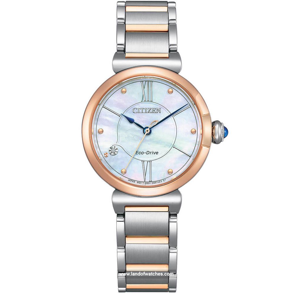 شراء ساعة معصم نسائیه سیتیزن(CITIZEN) EM1074-82D كلاسيك | | | الأصلي
