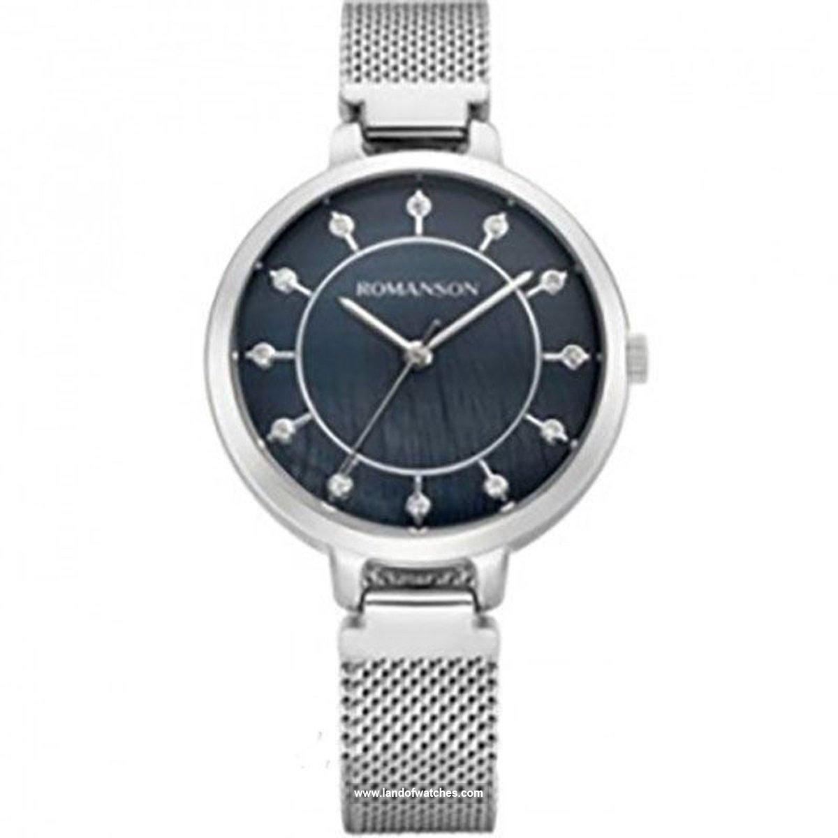 شراء ساعة معصم نسائیه رومانسون(ROMANSON) RM0B15LLWWM32W موضه | | | الأصلي