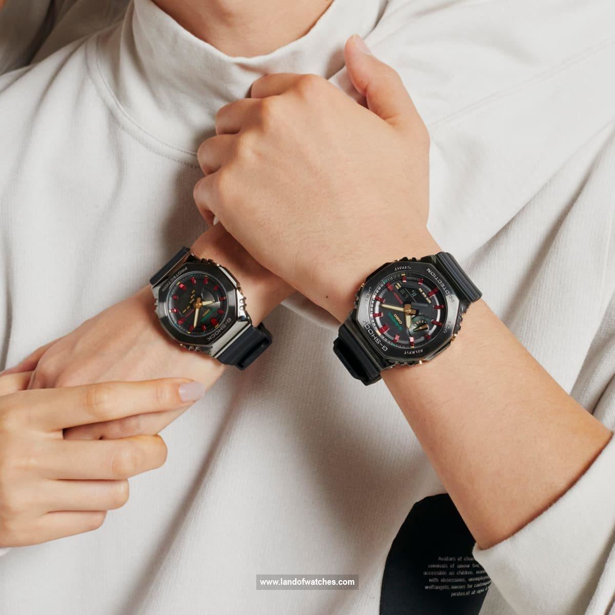 Buy Women's CASIO GM-S2100CH-1ADR Sport Watches | Original