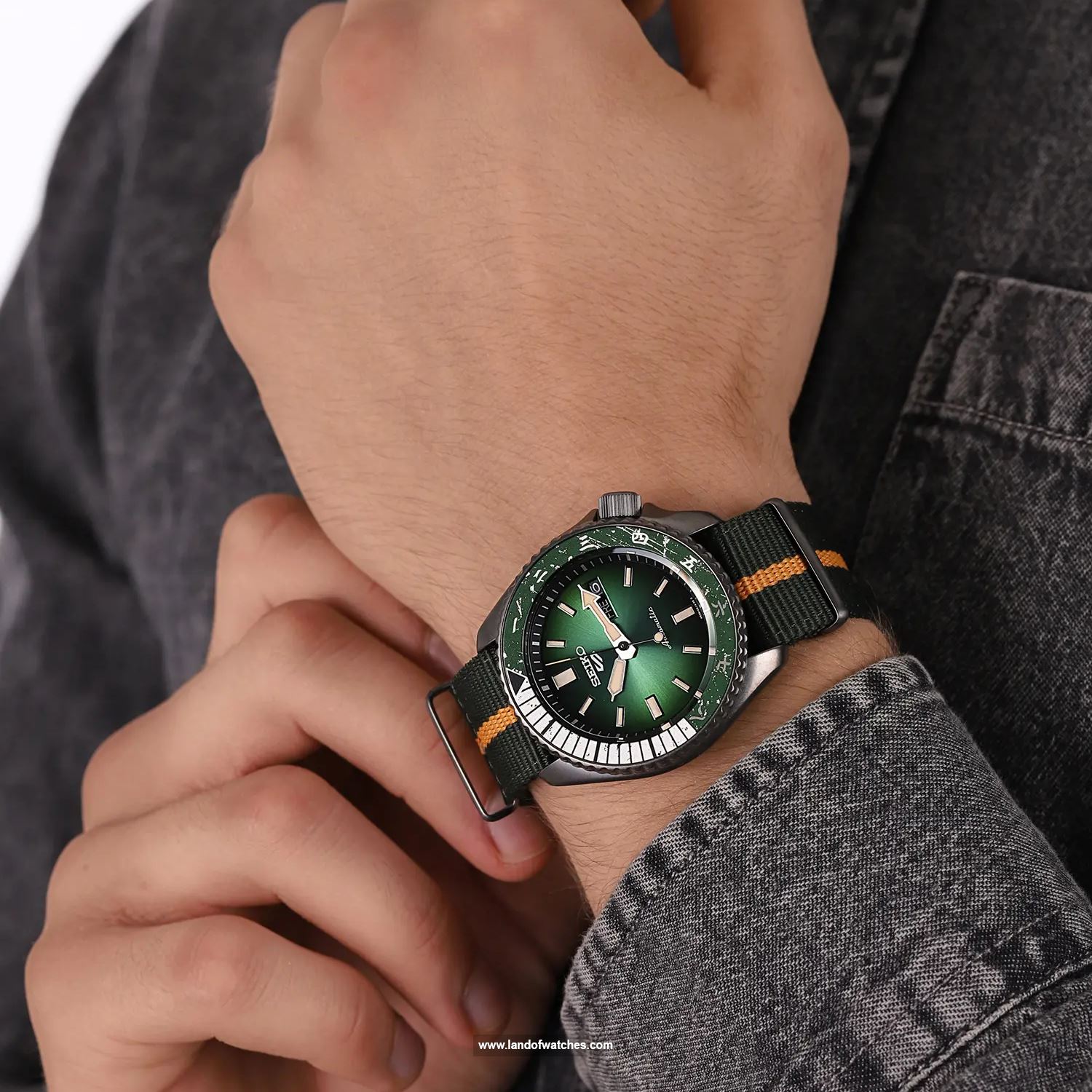 شراء ساعة معصم رجالیه سیکو(SEIKO) SRPF73K1 رياضة | | | الأصلي