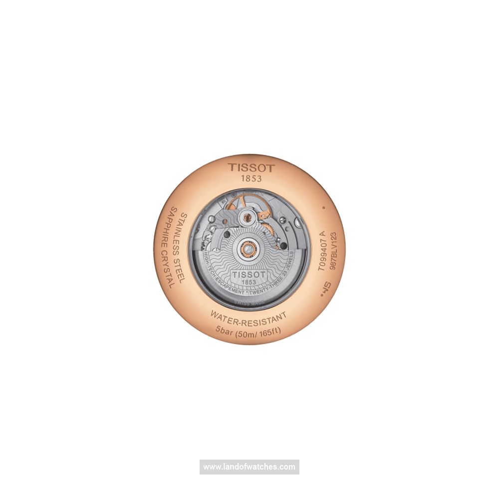 شراء ساعة معصم رجالیه تیسوت(TISSOT) T099.407.36.038.00 كلاسيك | | | الأصلي