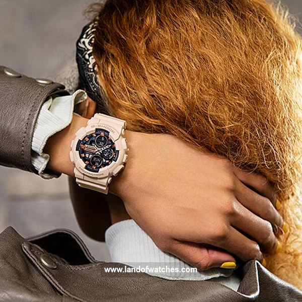 شراء ساعة معصم نسائیه کاسیو(CASIO) GMA-S140M-4ADR رياضة | | | الأصلي