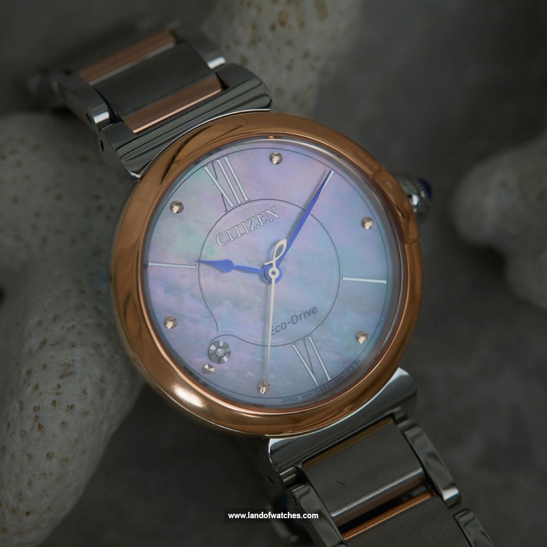 شراء ساعة معصم نسائیه سیتیزن(CITIZEN) EM1074-82D كلاسيك | | | الأصلي