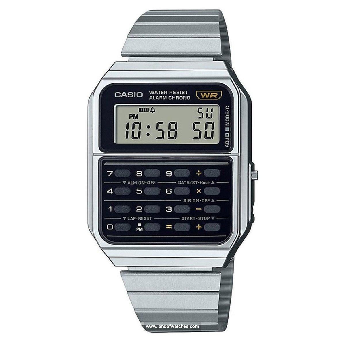 شراء ساعة معصم رجالیه نسائیه کاسیو(CASIO) CA-500WE-1ADF | | | الأصلي